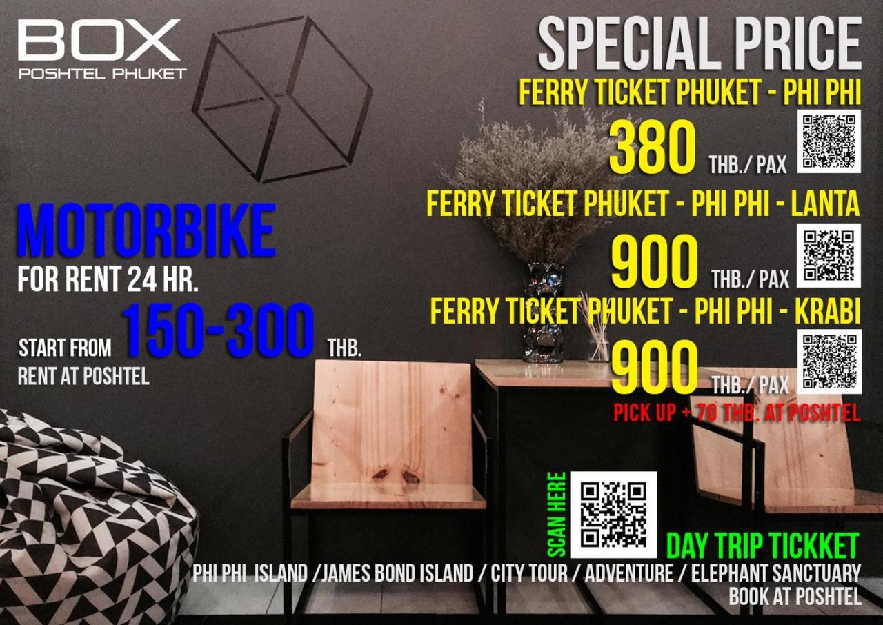 Hostel Box Poshtel Phuket Exterior foto